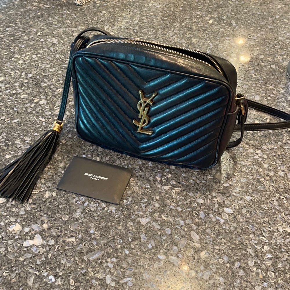 Saint Laurent Lou Matelosse Camera Bag